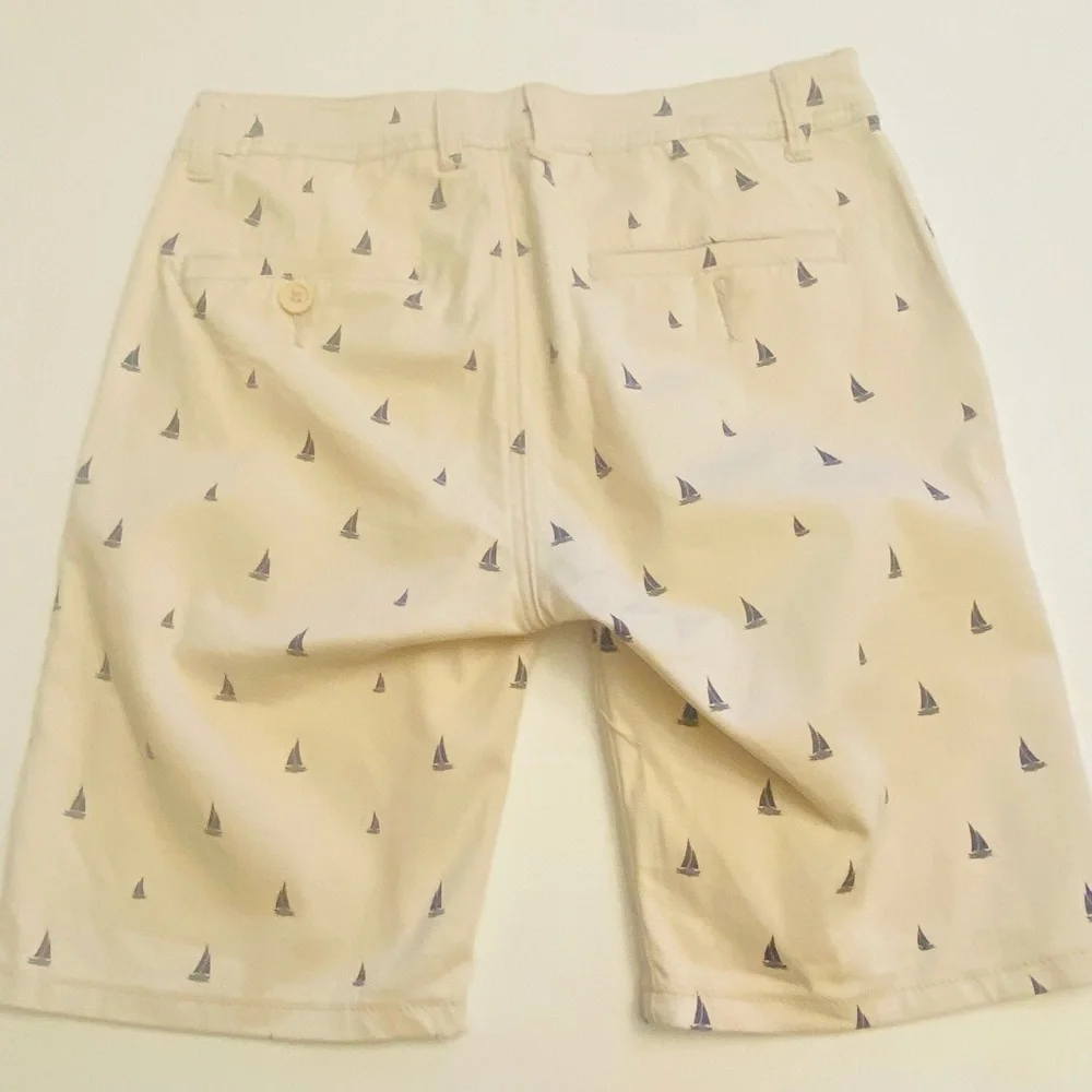 US Vintage Nautical Tan Shorts
